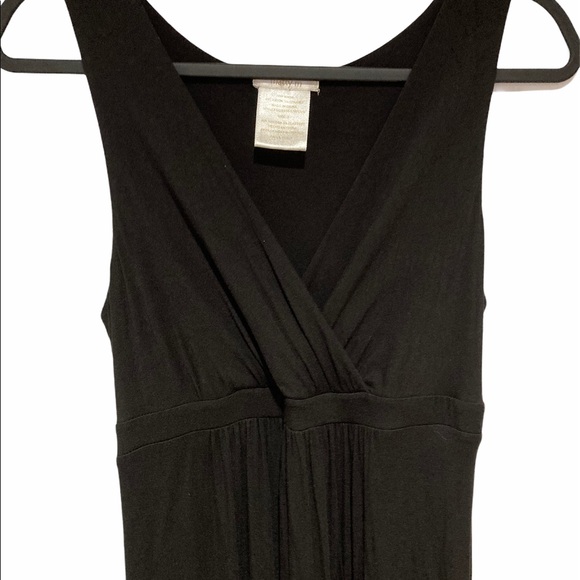 👚Matty M Women's knit Sleeveless Maxi Dress Black - Picture 6 of 8